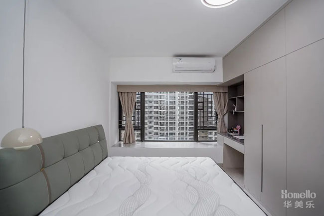 118㎡簡(jiǎn)約三居，合理給軟硬裝做減法，打造通透與舒適的戶型